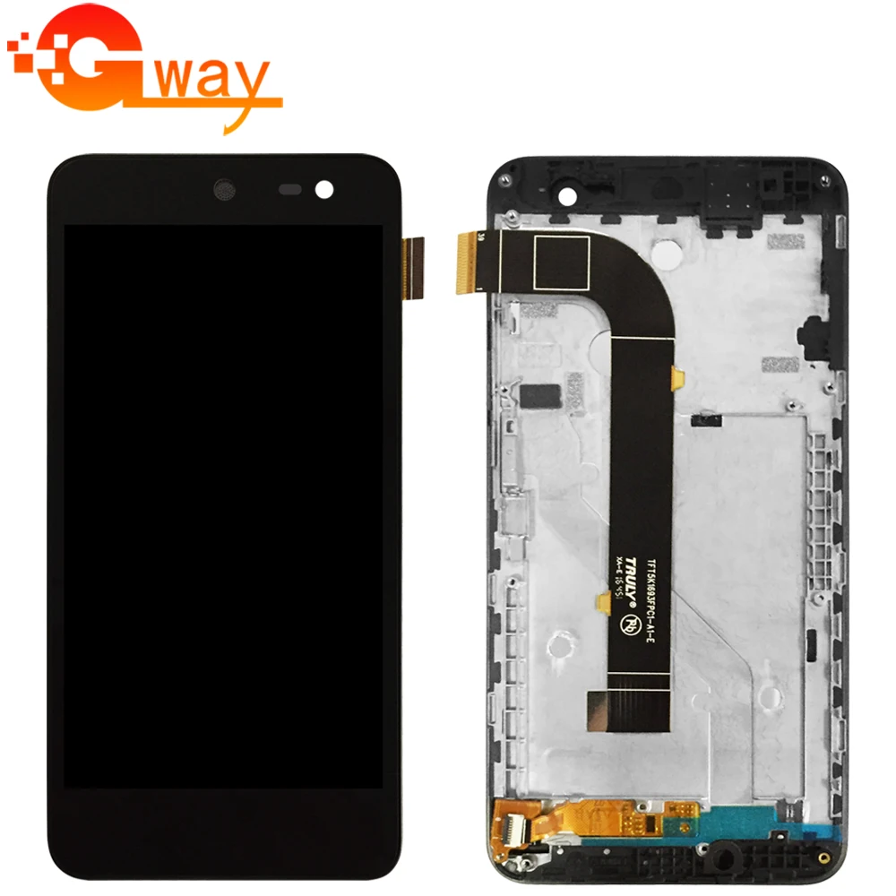 Черный/белый ЖК дисплей для Wileyfox Swift сенсорный экран в сборе с рамкой замены