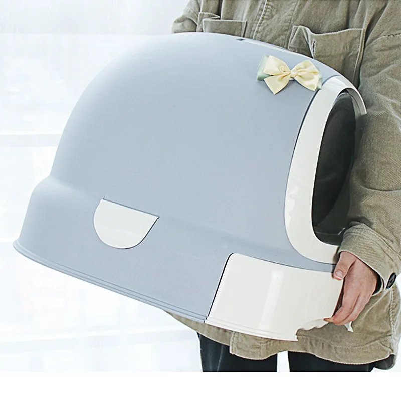 Машина для кошачьего туалета полностью закрытый кошачий Туалет большой размер