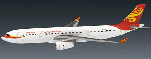 

1:150 1:100 Airbus A330-243 Airplane Paper Model Hainan Airlines Civil Airliner 3D Paper Model Children Adult Educational Toys
