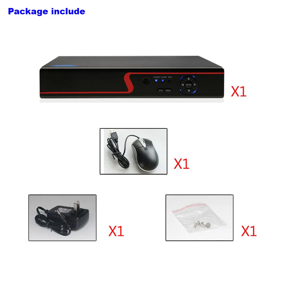 AHD DVR Xmeye 8CH 16CH видеорегистратор 3 в 1 Hybrid H.265 распознавание лица 5MP-N безопасность для