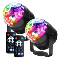 sound activated rotating led disco party lights magic ball strobe stage lights for home room dance birthday bar karaoke xmas