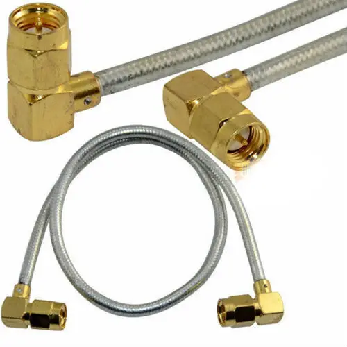 Кабель SMA Male Plug RA к SMA Male Right angle RG402 4 дюйма ~ 20 м TTVXO