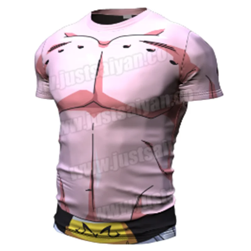 

Новинка лета 2021, мужские топы с 3D рисунком из мультфильмов, футболка с коротким рукавом из аниме, для улицы, для бега, фитнеса, детской дышаще...