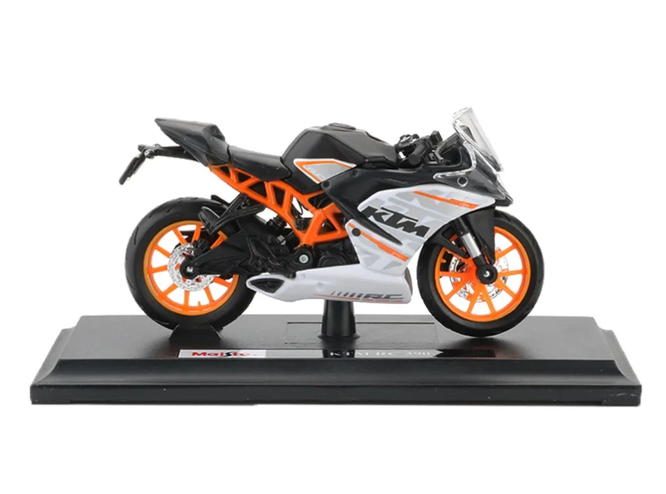 Maisto Сплав 1:18 Модель мотоцикла игрушка Моделирование KTM RC 390 мотоцикл автомобиль спортивный гоночный автомобиль Модель Коллекция игрушек для детей