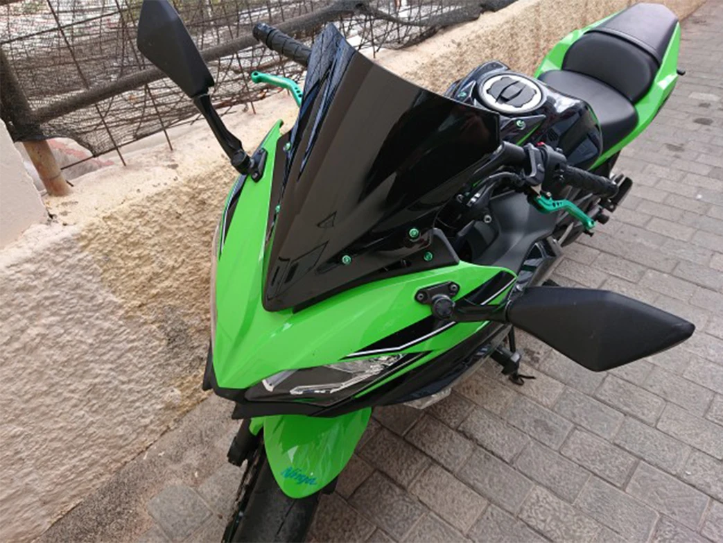 KEMiMOTO ветровое стекло для KAWASAKI Ninja 650 ветровое стекло ветровой экран Ninja650 аксессуары для мотоциклов