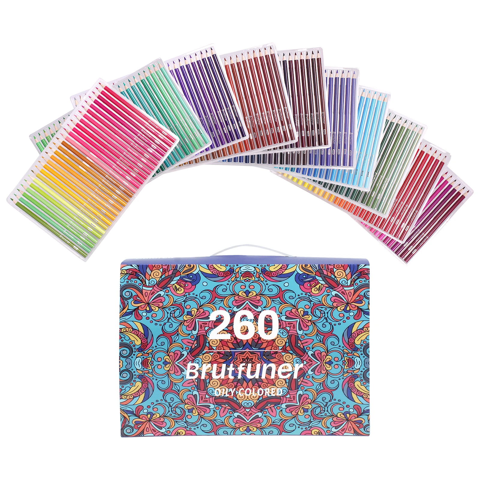 

Brutfuner Pencils, Professional Coloured Pencils Drawing Pencils, for Colouring, Blending, Layering and Watercolour Techniques