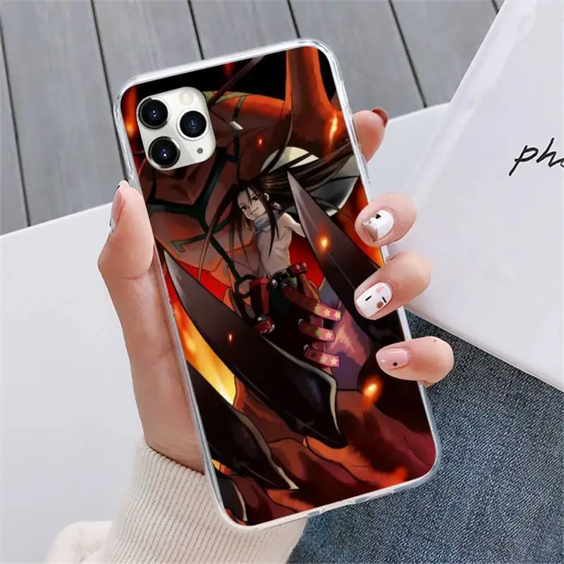 

Anime Shaman King Phone Case For iphone 12 5 5s 5c se 6 6s 7 8 plus x xs xr 11 pro max mini
