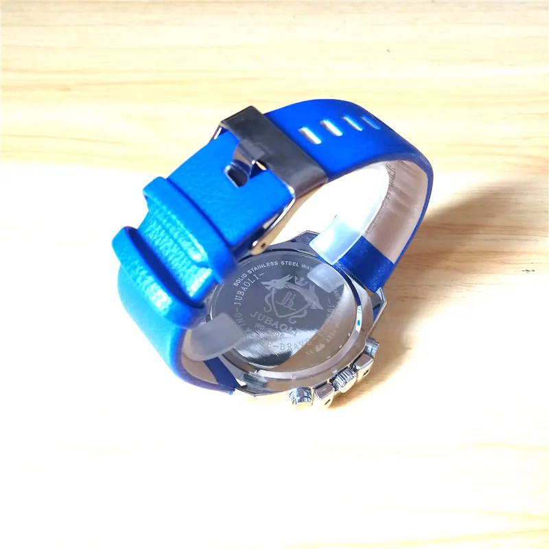 Роскошные брендовые кварцевые часы с хронографом мужские водонепроницаемые