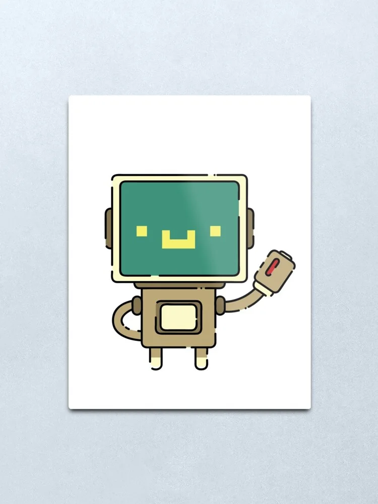 Войти в Gungeon робот металлические печати жестяная вывеска бар украшение для стен