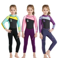kids wetsuits 3mm neoprene childrens wetsuit for boys girls swimming diving rash guard surfing