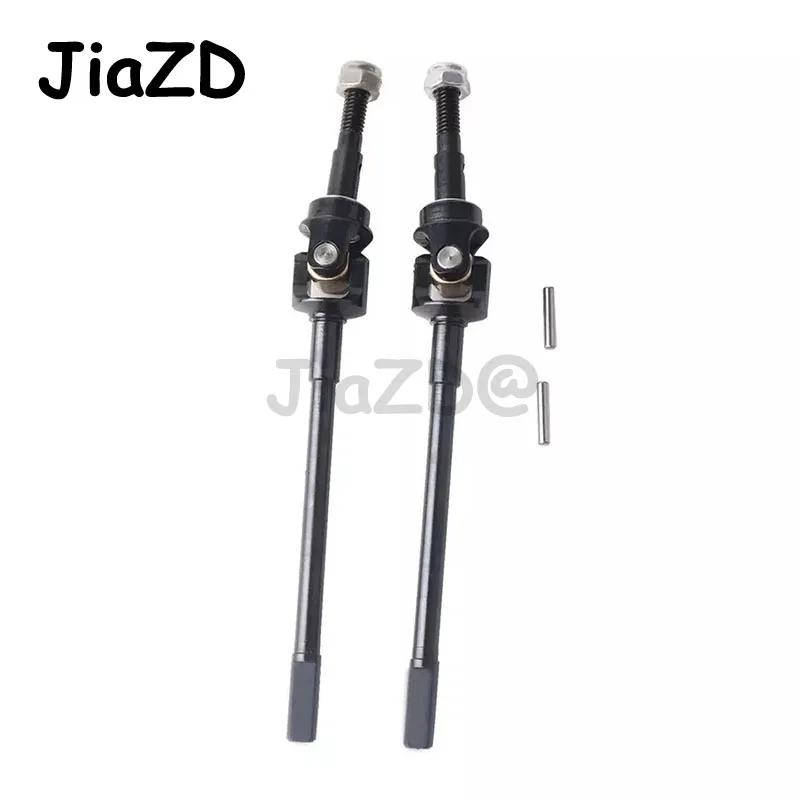

2PCS Aluminium AlloyHard Steel Front Axle CVD AR44 Universal Drive Shaft For AXIAL SCX10 II 90046 47 RC Car Accessories Y02