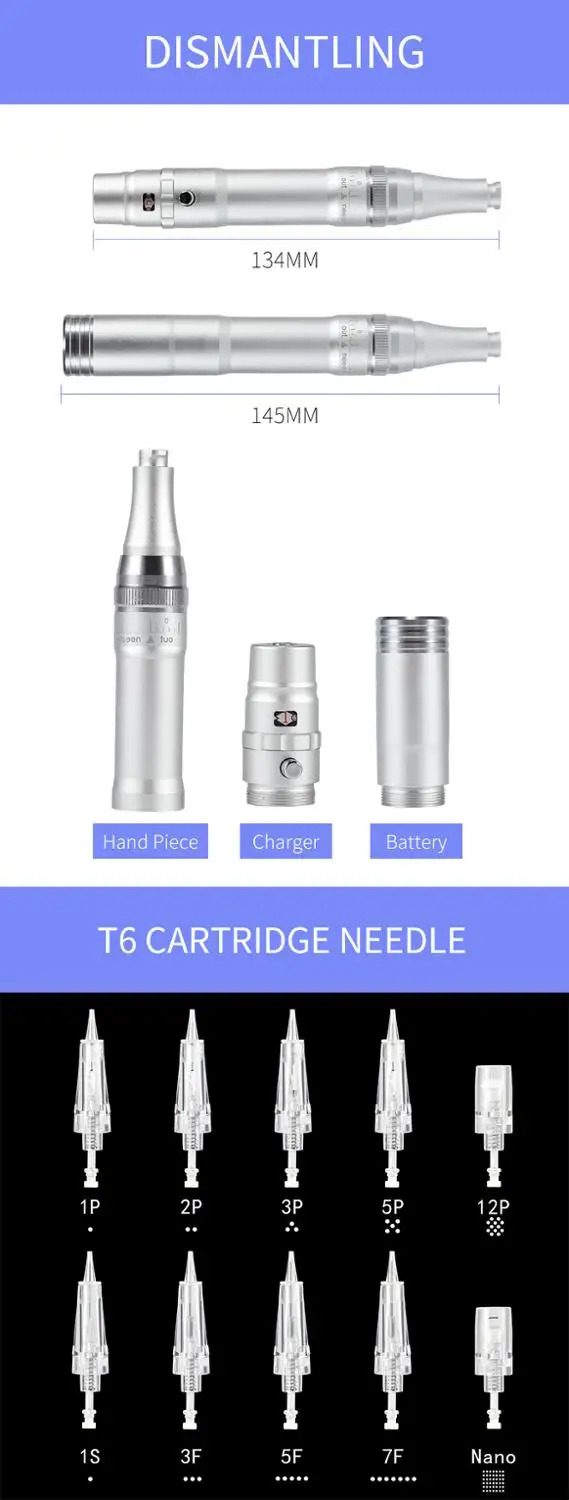 Профессиональная беспроводная подводка для бровей тату машинка губ