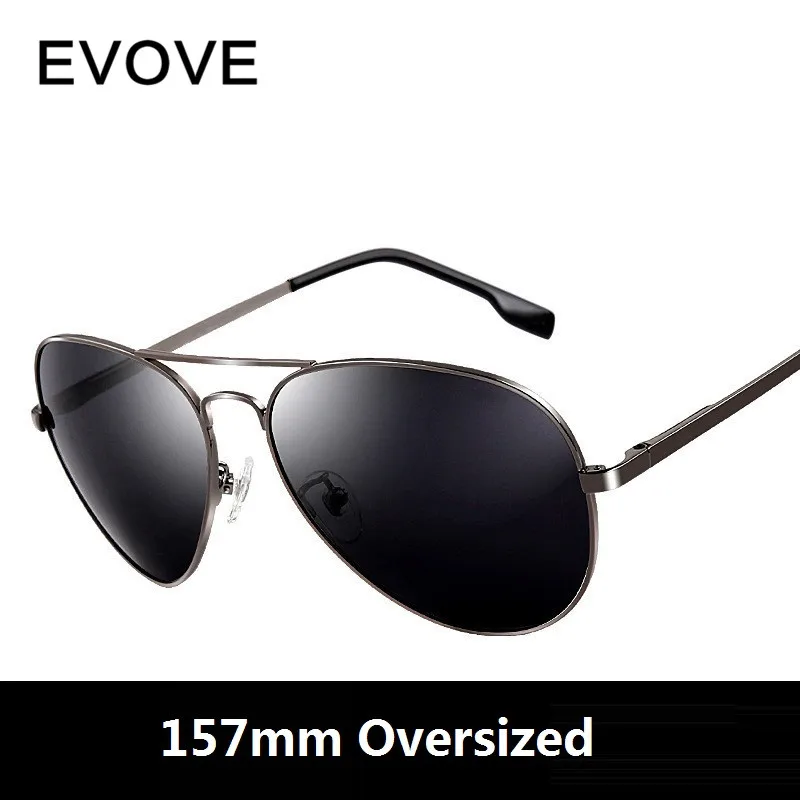 Evove негабаритные солнцезащитные очки Авиатор Для мужчин женщин мужские для