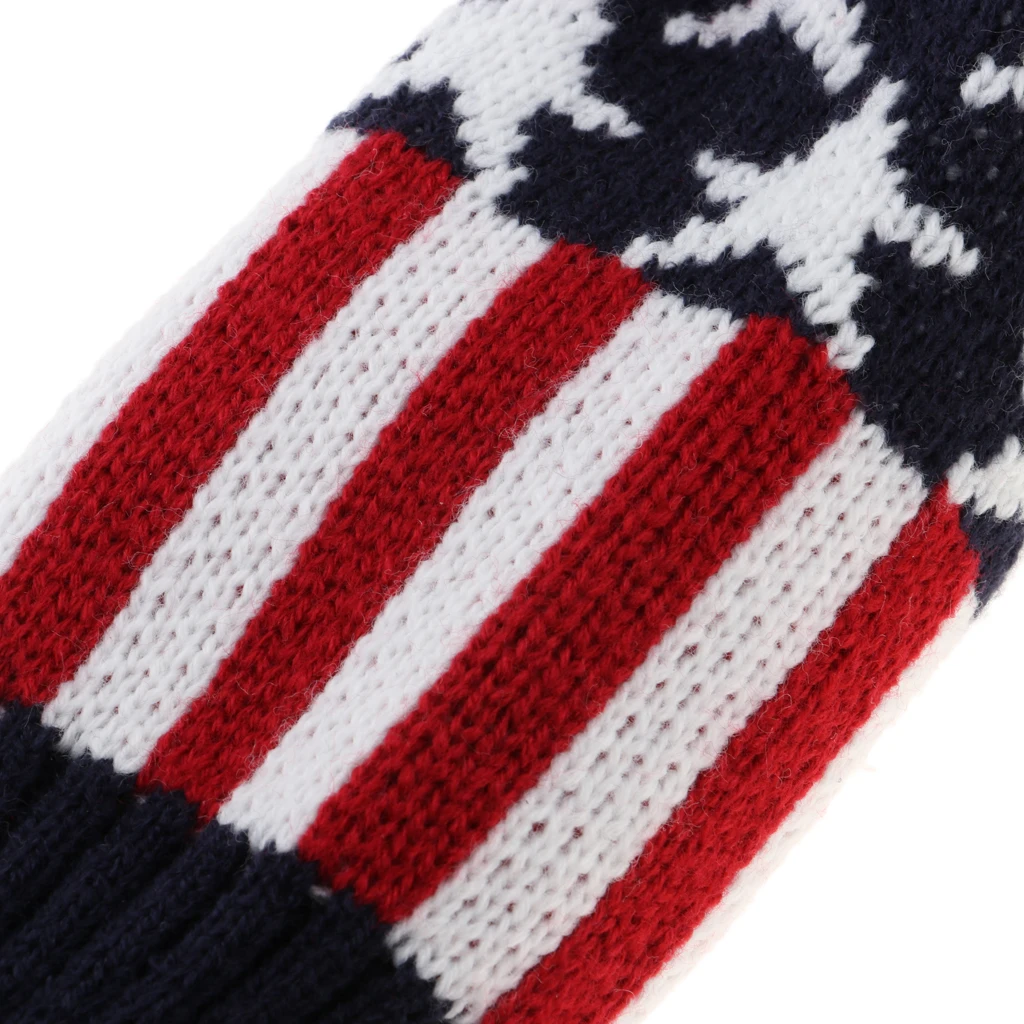 3-Pack Pom Golf Headcover Suitable for Driver or Fairway Wood Premium Knitted Head Covers Equipment | Спорт и развлечения