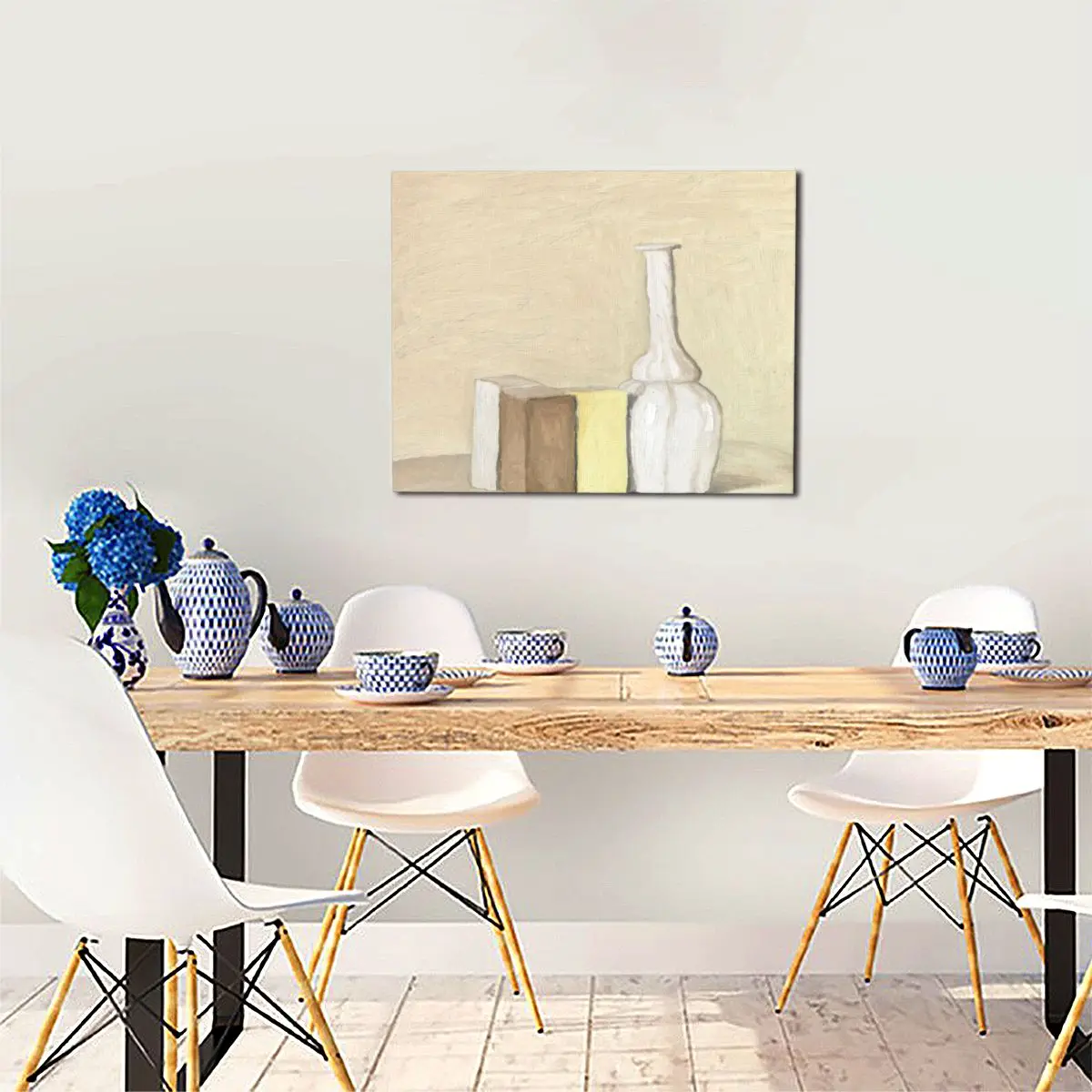 

Morandi Painting Wood Christmas Decoration Pictures New Romantic Room Decor