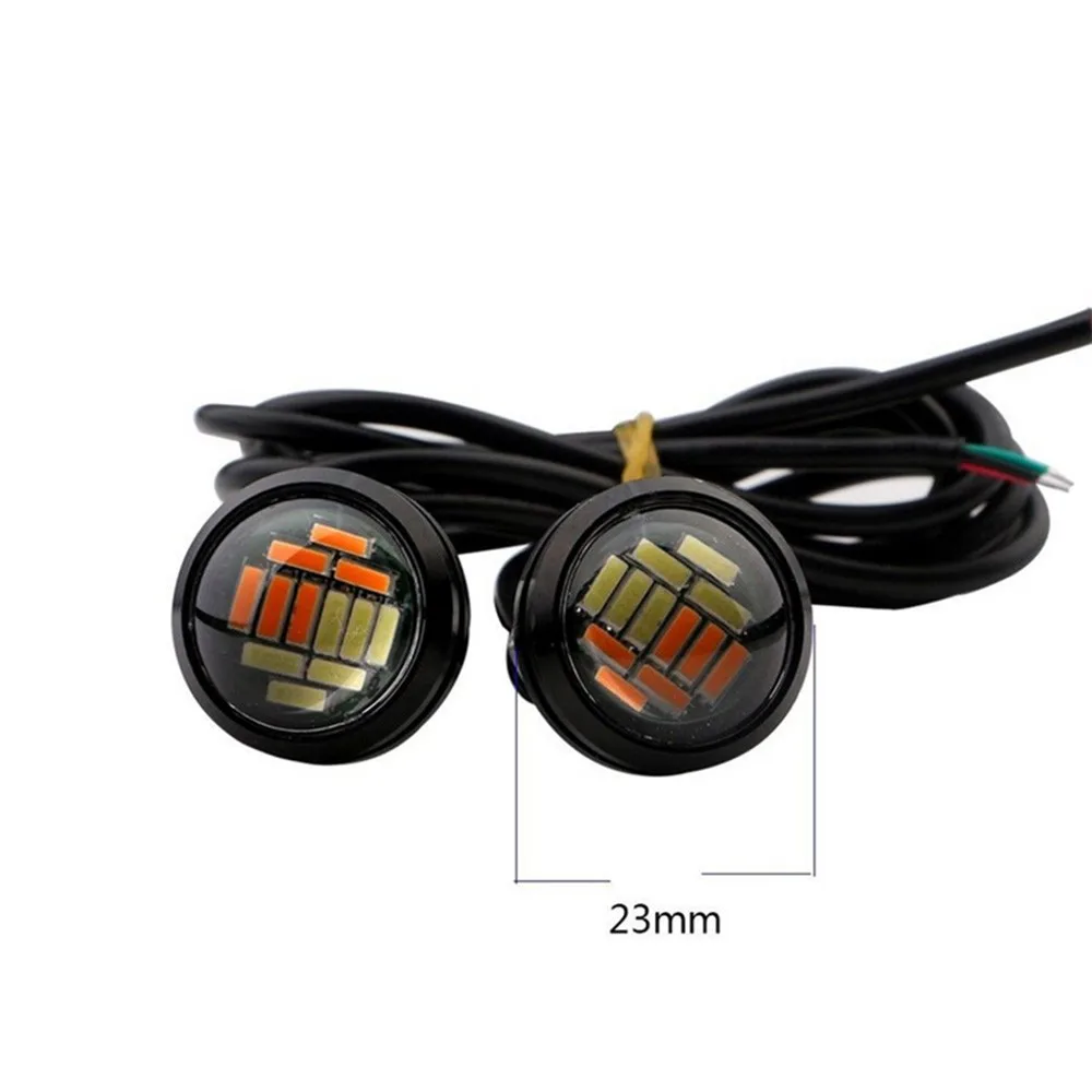 

Tail Lamp LED Eagle Eye Light 10pcs 23MM DC12V Daytime Running Reversing