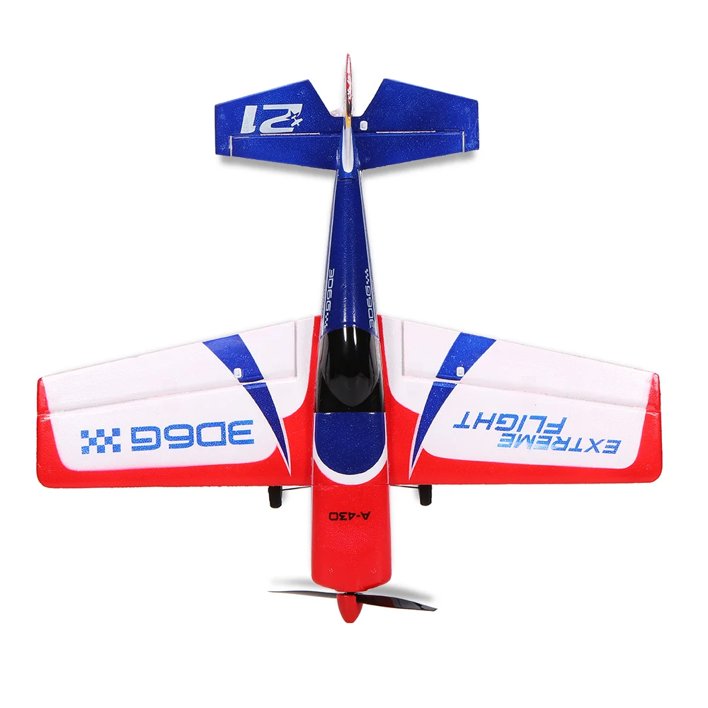 XK Airplan A430 2.4G 5CH Brushless Motor 3D6G System RC Airplane 430mm Wingspan Plane Model EPS Aircraft Compatible S-FHSS RTF | Игрушки и
