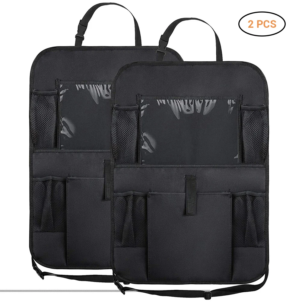 2 шт. автомобильный Органайзер на заднее сиденье защита спинки кресла заднего