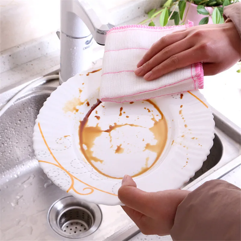 1 шт. уплотненная хлопчатобумажная ткань для чистки ткани Супер Абсорбирующая