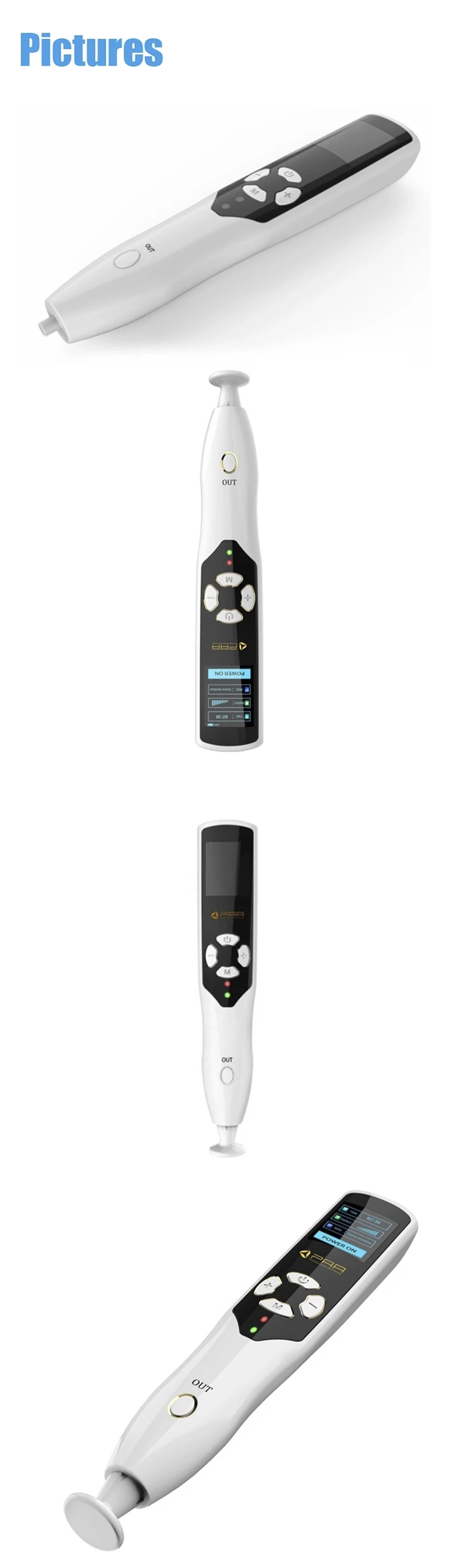 2 в 1 Новинка перезаряжаемый через порт USB Озон омоложение кожи лица лифтинг плазменная ручка для моль Nevus темное пятно удаление глоза