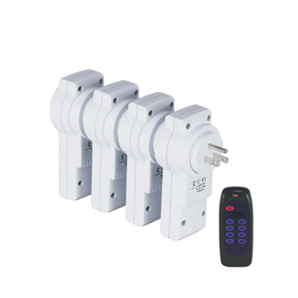 Розетка-переключатель Беспроводная с функцией памяти 433 МГц | Электроника