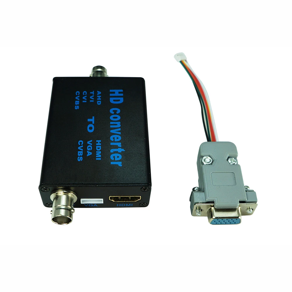 Конвертер видеосигнала AHD в HDMI AV VGA TVI CVBS видео преобразователь|Коробки передач и