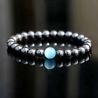 healing magnetic therapeutic bracelets energy bracelet hematite unisex men women