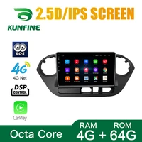 octa core android 10 0 car dvd gps navigation player deckless car stereo for hyundai i10 2013 2017 rhd lhd radio dvice