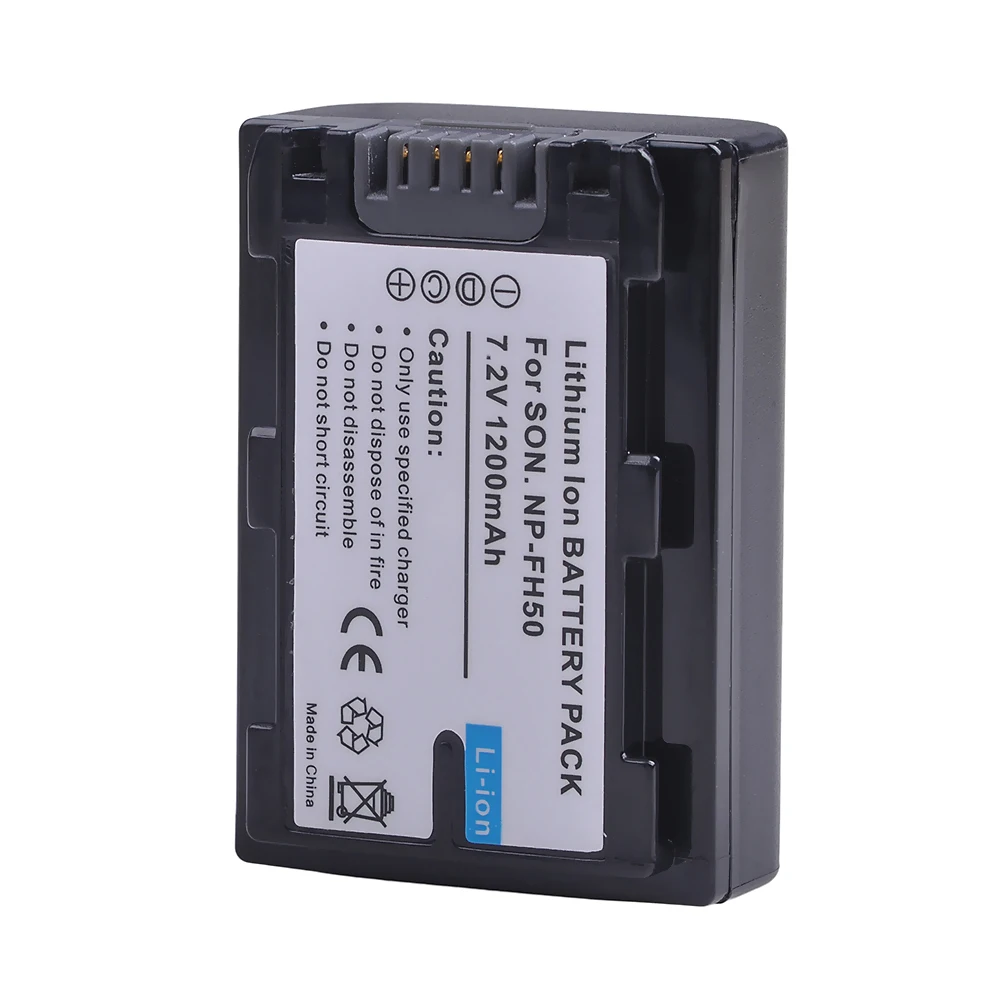 1 шт. 1200 мАч NP FH50 NPFH50 NP-FH50 литий-ионный аккумулятор для Sony A230 A330 A290 A390 DSC-HX1 HX100 HX200