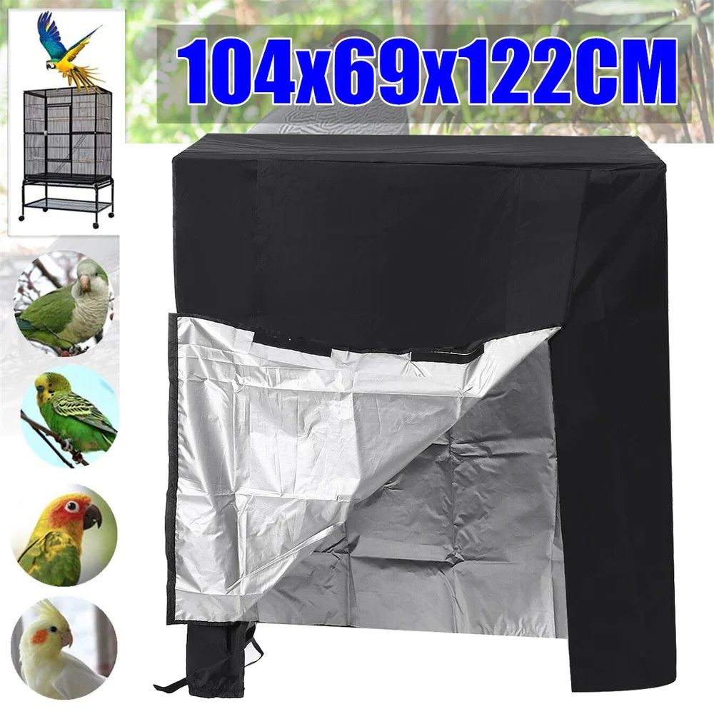 Universal Bird Cage Cover Washable Good Night Bird Cage Waterproof Aviary for Parrot Cage Pet Dust Covers Cloth Hood