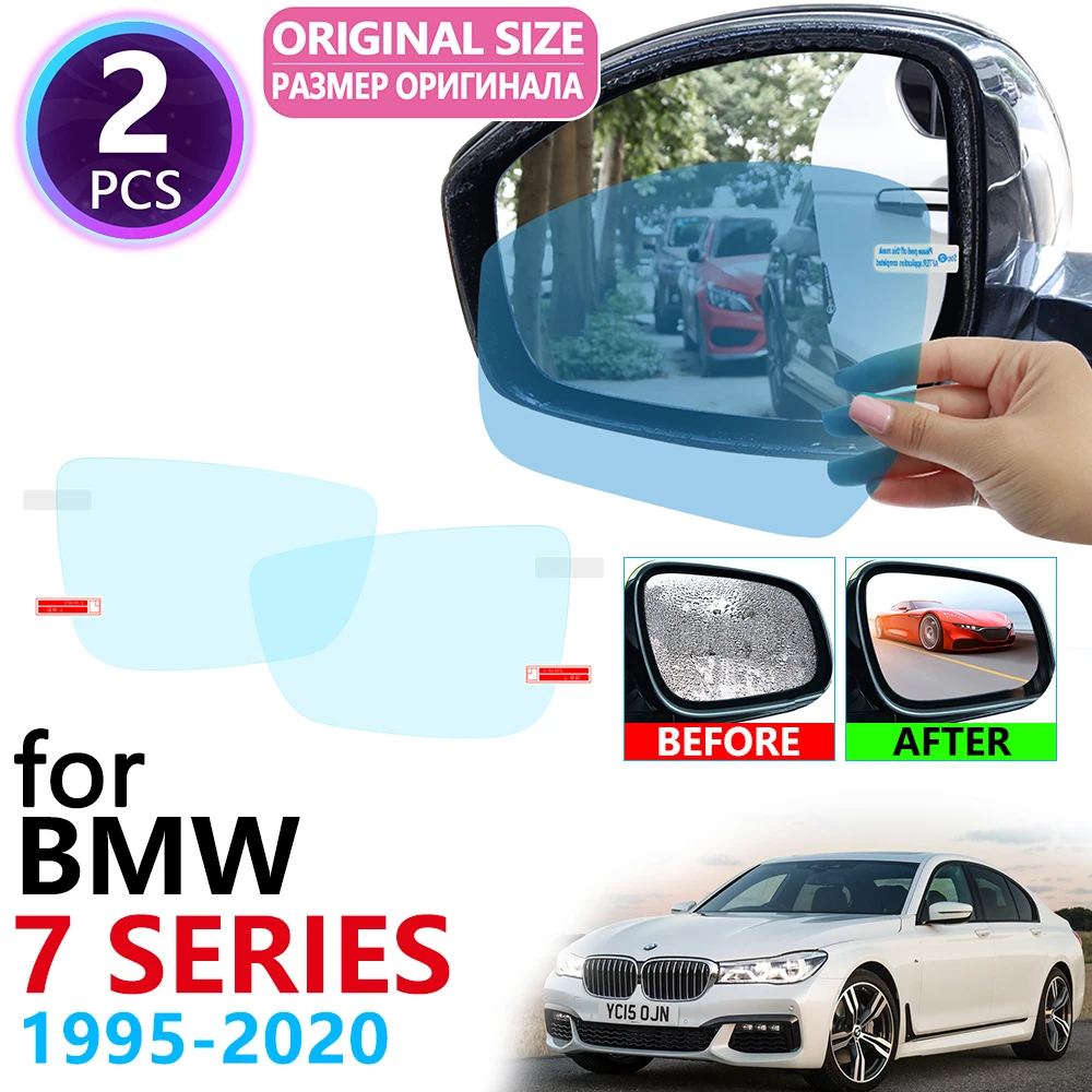 Для BMW 7 Series E38 E65 F01 G11 1995 ~ 2020 730i 740d 750i 730d 740i 728 полное покрытие для зеркала заднего
