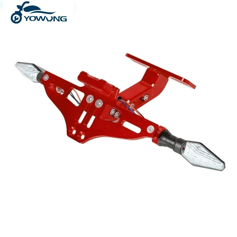 Кронштейн для номерного знака мотоцикла держатель Kawasaki Ninja 250R 300 500R 600R 750R ZX10 ZX11 |