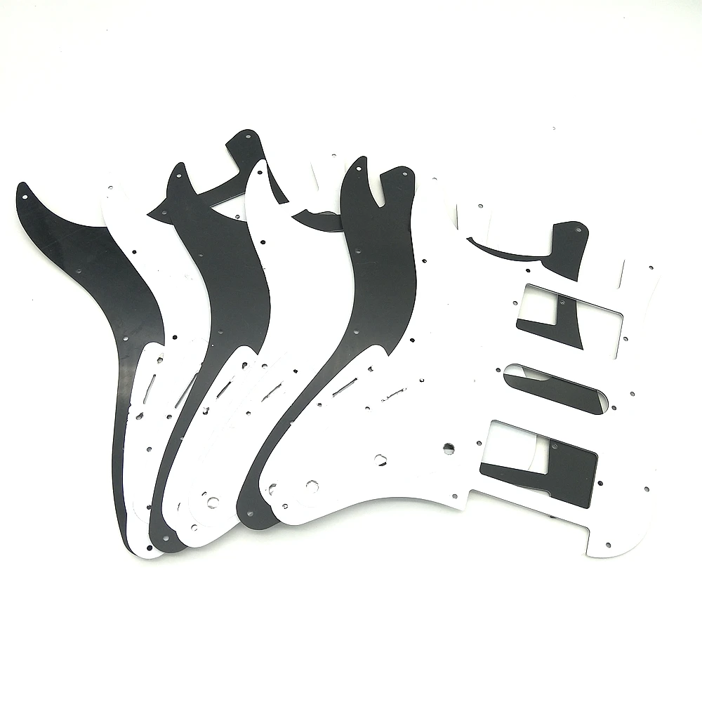 elektrische gitarre schlagbrett 3 ply 11 loch sss ssh und hsh kompatibel für st stil moderne gitarre teile ersatz schwarz oder weiß free glo