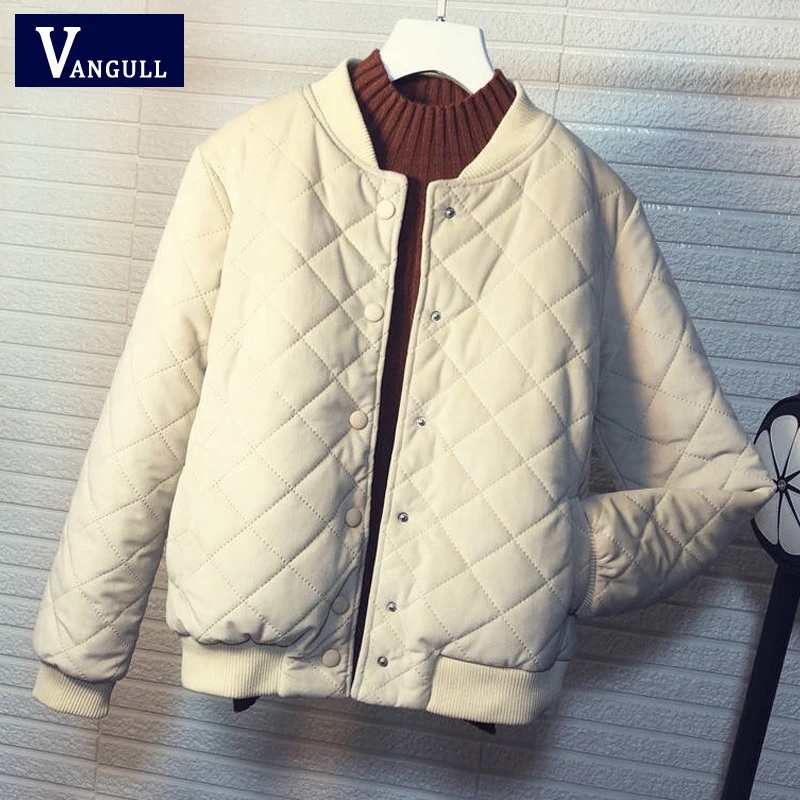 Vangull бархатная Женская Базовая куртка новинка 2019 осенне зимняя модная облегающая