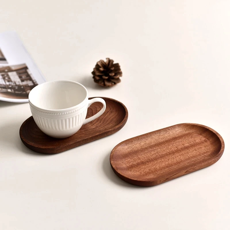 

Wood Dinner Plates Salad Snack Plate Dessert Platter Unique Appetizer Serving Tray Fruit Platter Dish Plates Wood Jewelry Trays