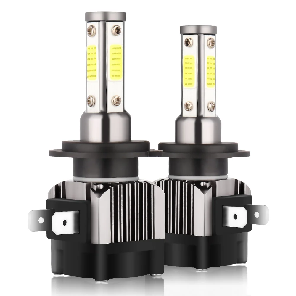 Muxall H11 H8 H7 9006 880 H1 H3 9005 HB3 HB4 LED Car Headlight Bulbs 80W 20000LM 3000K 6000K 8000K Car Styling Fog Lights  - buy with discount