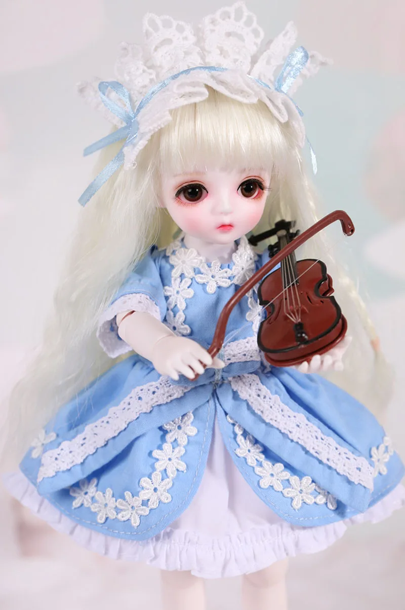 

Новое поступление 1/3 1/4 1/6 BJD кукла милое синее платье одежда для Bjd куклы игрушки аксессуары