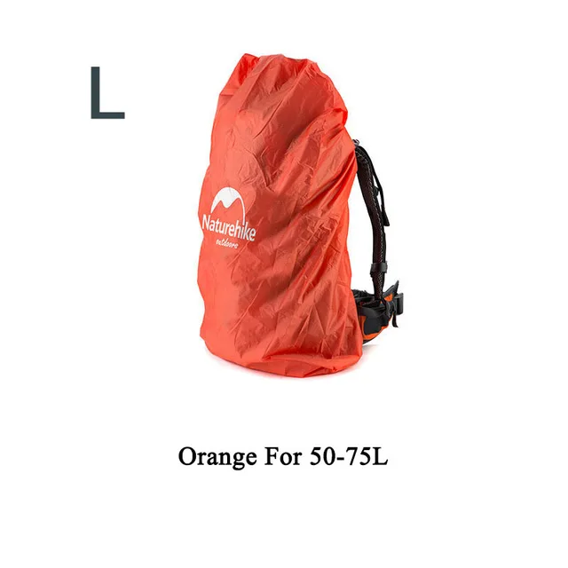 Синий Naturehike 20~ 75L дождевик рюкзак водонепроницаемый мешок крышка Открытый Кемпинг Пешие прогулки скалолазание пыль дождевик пылезащитный чехол - Цвет: Синий