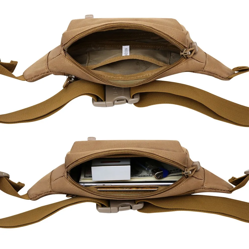 

Tactical Waist Bag Outdoor Sports Waist Pack Bag Assault Sling Shoulder Bag Anti-theft Crossbody Tool Storage Bags