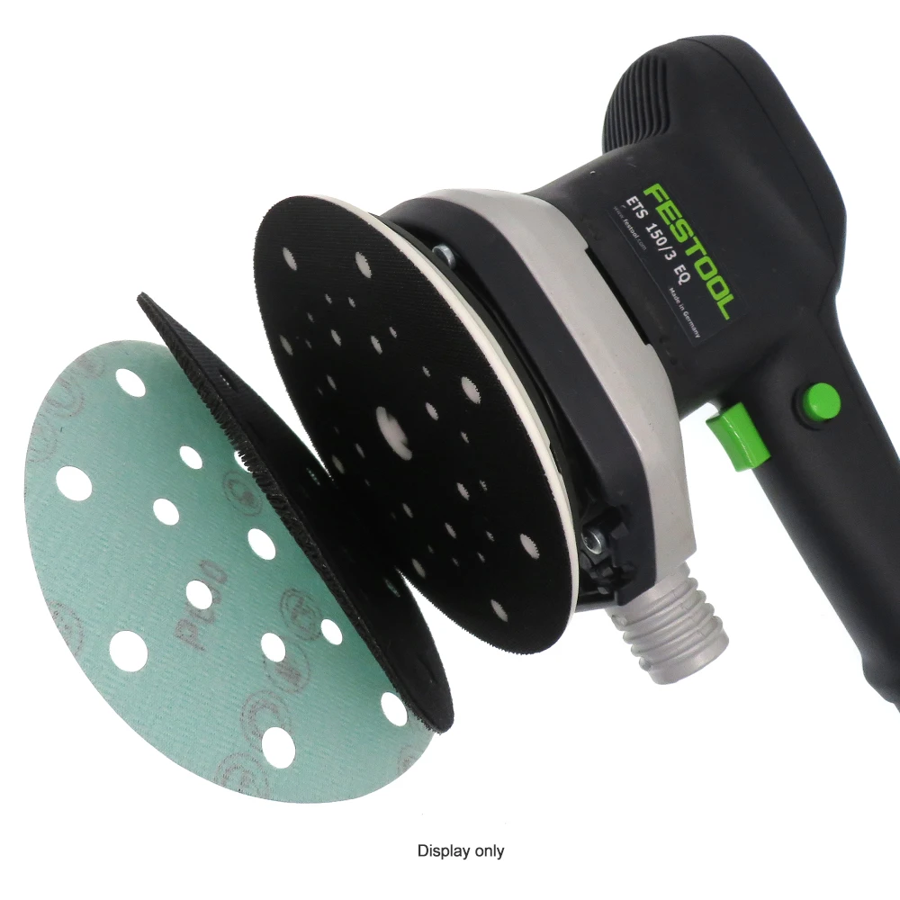 6 дюймов 150 мм 17 отверстий 60-2000 Грит крючок и петля ПЭТ пленка из оксида алюминия