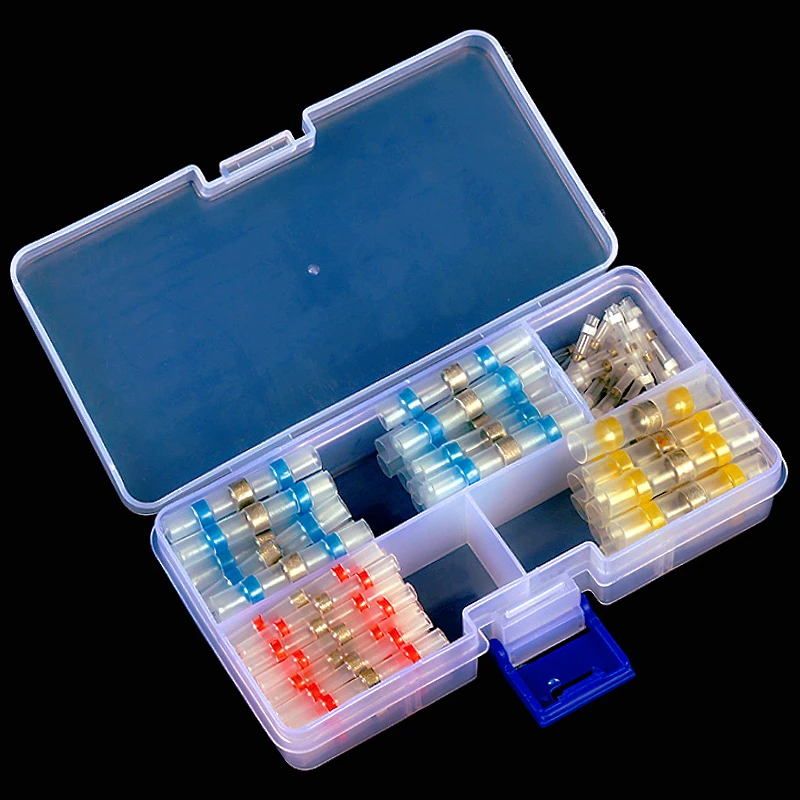 50/100 шт Термоусадочные Провода соединители припоя рукава водонепроницаемые