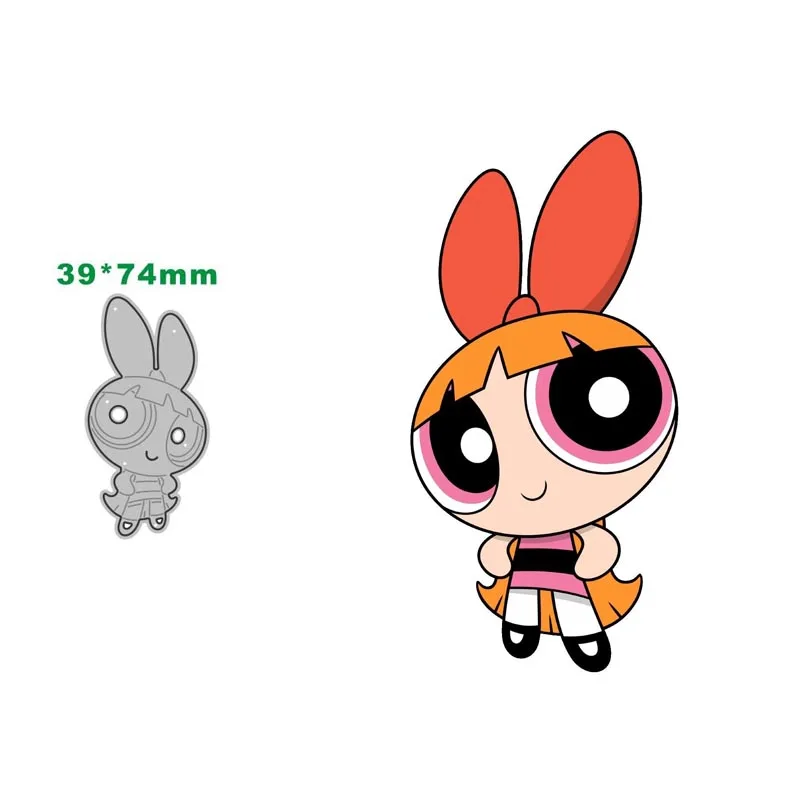 

Металлические пресс-формы для девочек 5 «сделай сам» Аксессуары для рукоделия Скрапбукинг поздравительная открытка украшение тиснение