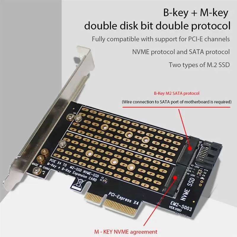 m 2 nvme к pci e 30 x4 высокоскоростная плат