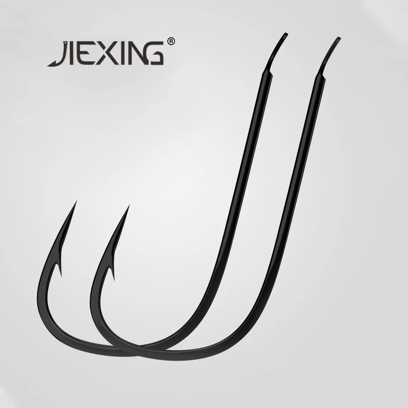 100 шт./пакет рыболовная версия черный крючок для карпа из японской