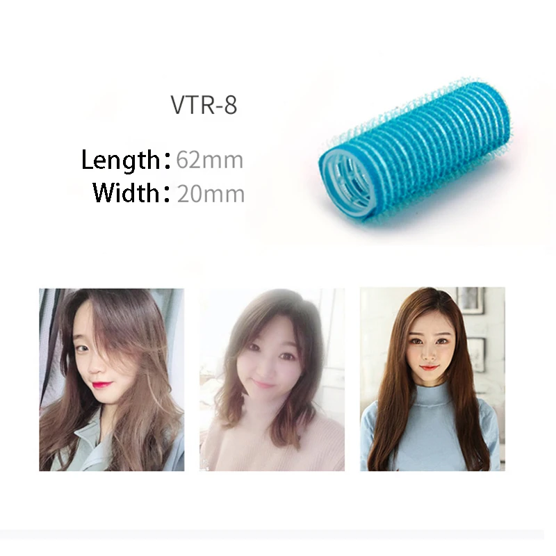 width-20mm 1 шт. случайный цвет большой самохвата бигуди для профессиональных салонов-парикмахерских бигуди мульти размер Профессиональный иструмент для парикмахерской - Цвет: width-20mm