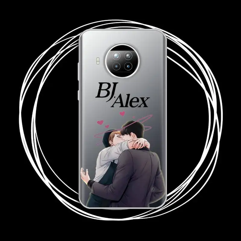 

bj alex Phone Case Transparent for xiaomi redmi note 8 9 9s 11 10t lite pro