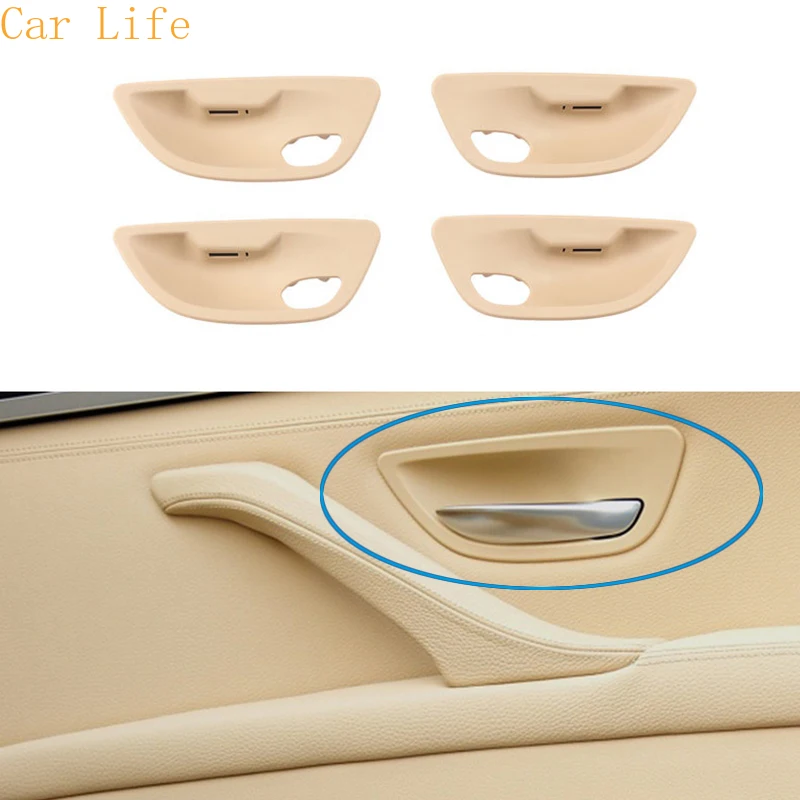 

Для BMW F10 F11 F18 5 серии 2010-2017 4 шт. интерьерная дверь автомобиля Чаша отделка двери переключатель из углеродного волокна ABS автомобильные аксесс...