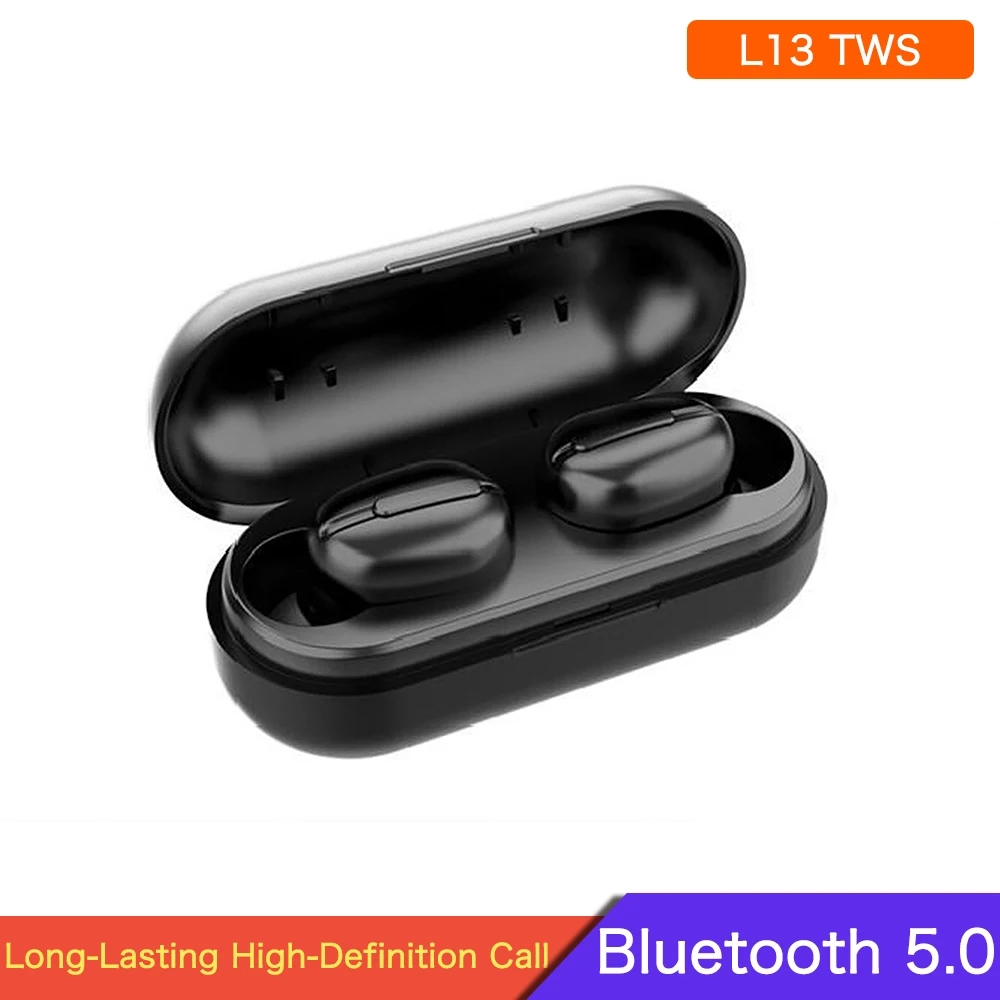 

L13 TWS Mini Wireless Earphones Bluetooth 5.0 Headphones Waterproof Sports Music Earbuds HiFi Hands-Free Call Business Headset