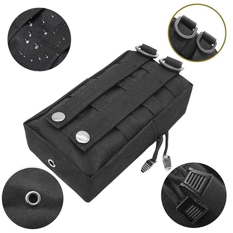 Portable Sport Waist Bag Accessory Small Zipper Polyester Camping Package for Climbing Hiking Hunting Storage Bags | Спорт и