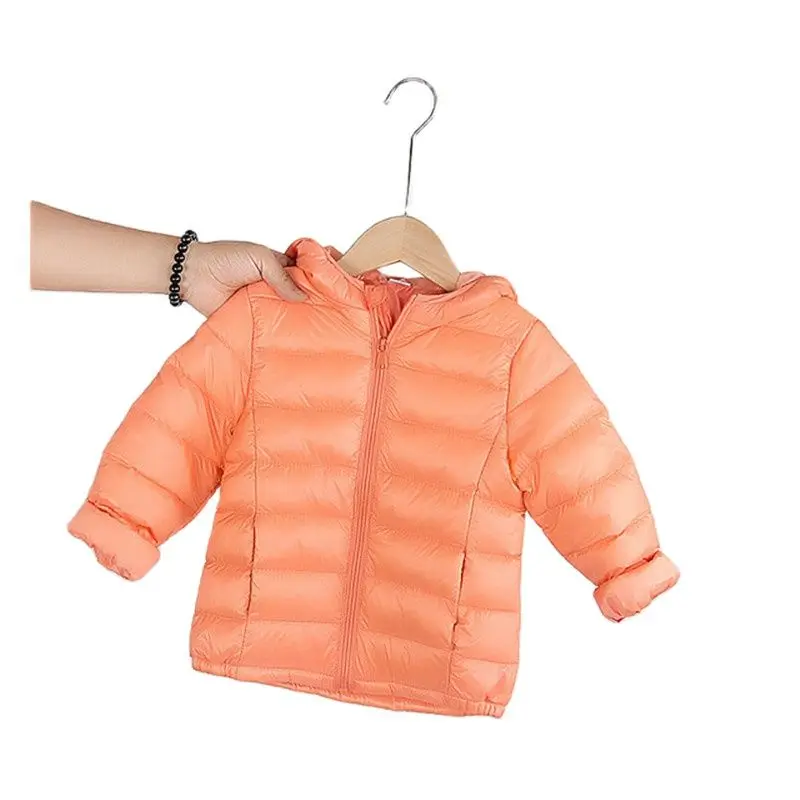 

Children Down Jackets 2021 White Duck Down Hooded Kids Winter Jackets Boys Girls Ultra Light Portable Winter Coat Boy Clothes